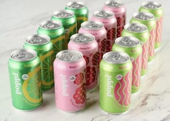 * HOT* poppi präbiotisches Soda, 15 zählen nur $ 12.48!